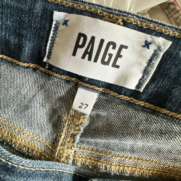 Paige ‘Jimmy Jimmy’ denim cut off shorts, size 27 - Picture 6 of 7